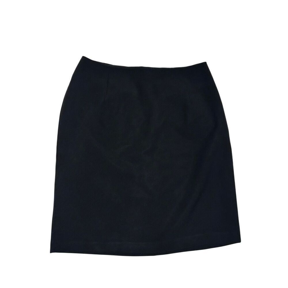 Alia Women’s Size 10 Black Career Office Pencil Skirt Fully Lined Back Zip